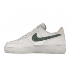 Женские кроссовки Nike Air Force 1 Low Glitter Swoosh Green (W)