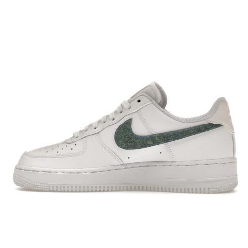 Кроссы Nike Air Force 1 Low Glitter Swoosh Green (W) - женская сетка размеров