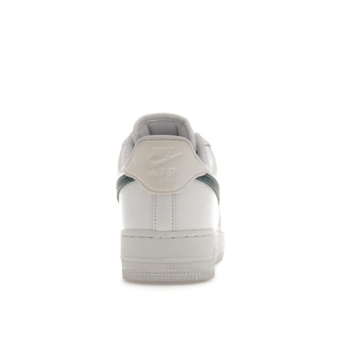 Кроссы Nike Air Force 1 Low Glitter Swoosh Green (W) - женская сетка размеров