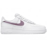Женские кроссовки Nike Air Force 1 Low Glitter Swoosh Purple (W)