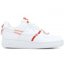 Женские кроссовки Nike Air Force 1 Low 07 LX White Orange Blue (W)