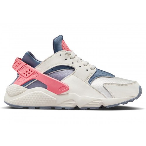 Кроссы Nike Air Huarache Ashen Slate Coral (W) - женская сетка размеров