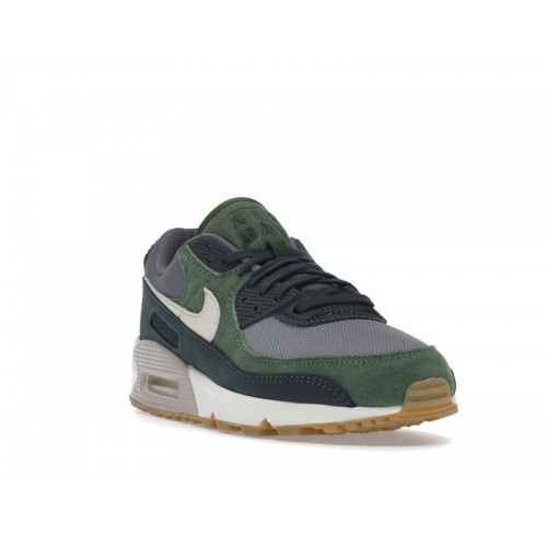 Кроссы Nike Air Max 90 PRM Pro Green Pale Ivory - мужская сетка размеров