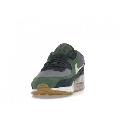 Кроссы Nike Air Max 90 PRM Pro Green Pale Ivory - мужская сетка размеров