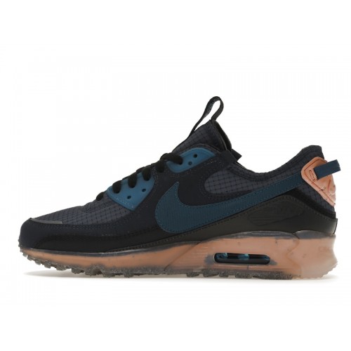 Кроссы Nike Air Max 90 Terrascape Obsidian - мужская сетка размеров