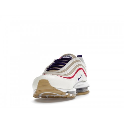 Кроссы Nike Air Max 97 Air Sprung Sail Pink Purple - мужская сетка размеров