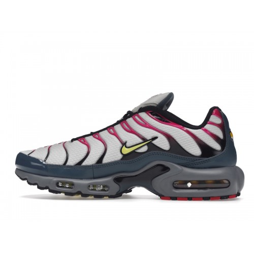 Кроссы Nike Air Max Plus Pink Teal Volt - мужская сетка размеров