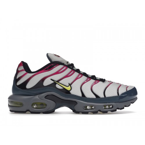 Кроссы Nike Air Max Plus Pink Teal Volt - мужская сетка размеров