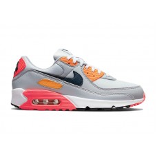 Женские Nike Air Max 90 Grey Crimson Gold (W)