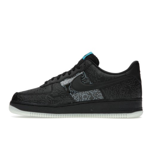 Кроссы Nike Air Force 1 Low Computer Chip Space Jam - мужская сетка размеров