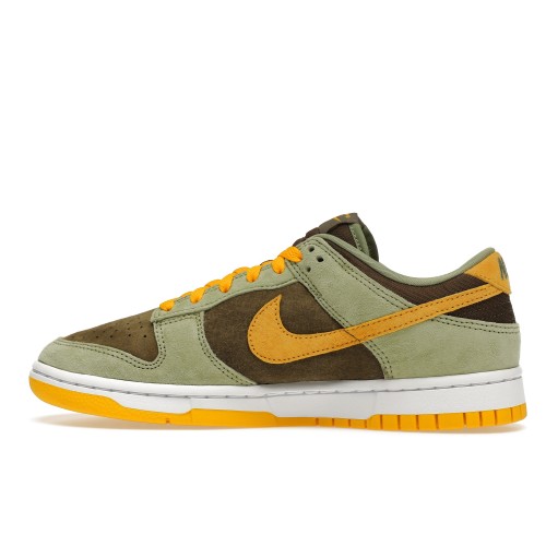 Кроссы Nike Dunk Low Dusty Olive (2021/2023) - мужская сетка размеров
