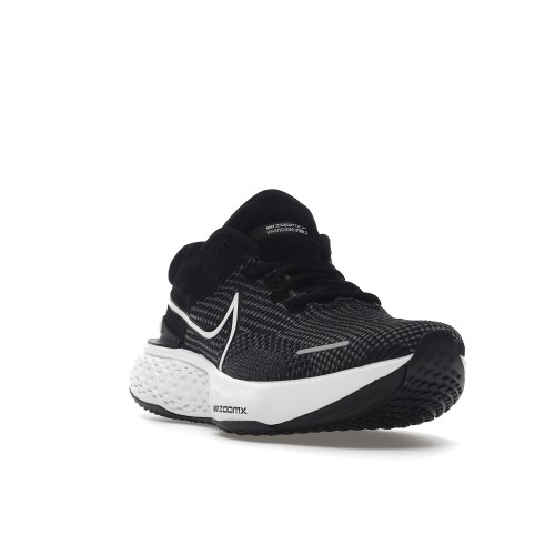Кроссы Nike ZoomX Invincible Run Flyknit 2 Black White - мужская сетка размеров