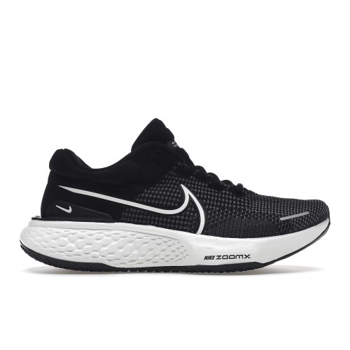Кроссы Nike ZoomX Invincible Run Flyknit 2 Black White - мужская сетка размеров