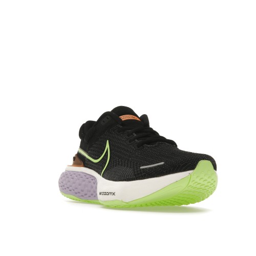 Кроссы Nike ZoomX Invincible Run Flyknit 2 Black Lilac Ghost Green - мужская сетка размеров