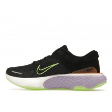 Кроссовки Nike ZoomX Invincible Run Flyknit 2 Black Lilac Ghost Green