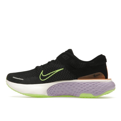Кроссы Nike ZoomX Invincible Run Flyknit 2 Black Lilac Ghost Green - мужская сетка размеров