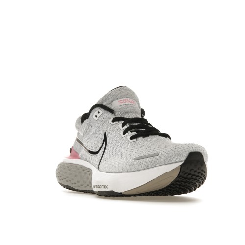 Кроссы Nike ZoomX Invincible Run Flyknit 2 Light Smoke Grey Hyper Pink - мужская сетка размеров