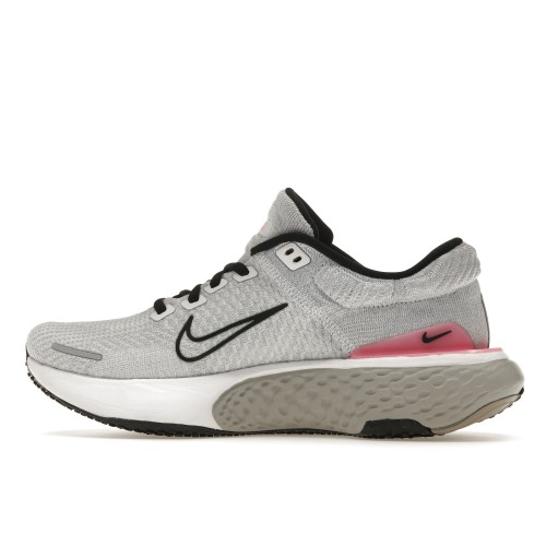 Кроссы Nike ZoomX Invincible Run Flyknit 2 Light Smoke Grey Hyper Pink - мужская сетка размеров