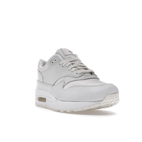 Кроссы Nike Air Max 1 Rub Away White Khaki - мужская сетка размеров