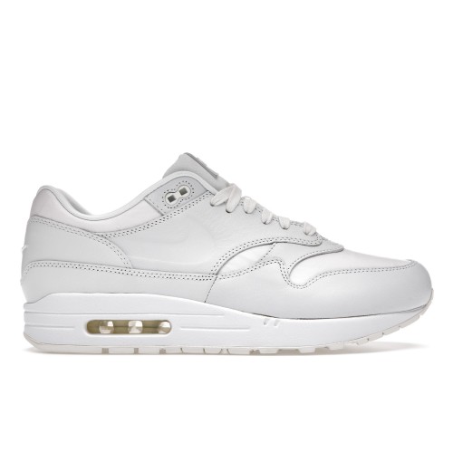 Кроссы Nike Air Max 1 Rub Away White Khaki - мужская сетка размеров