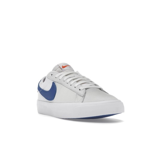 Кроссы Nike SB Zoom Blazer Low GT White Varsity Royal - мужская сетка размеров