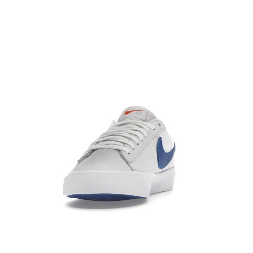 Кроссы Nike SB Zoom Blazer Low GT White Varsity Royal - мужская сетка размеров