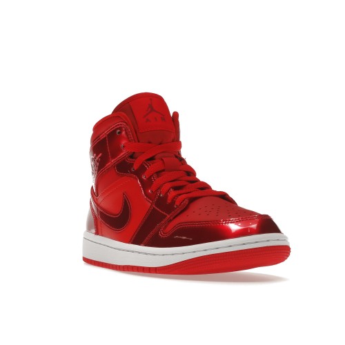 Кроссы Jordan 1 Mid SE Pomegranate (W) - женская сетка размеров