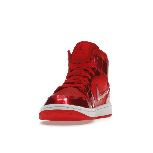 Кроссы Jordan 1 Mid SE Pomegranate (W) - женская сетка размеров