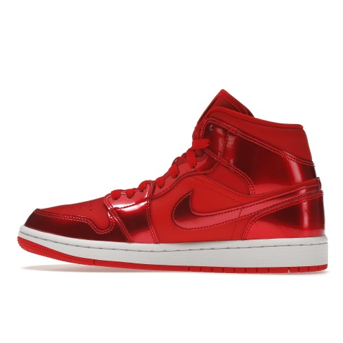 Кроссы Jordan 1 Mid SE Pomegranate (W) - женская сетка размеров