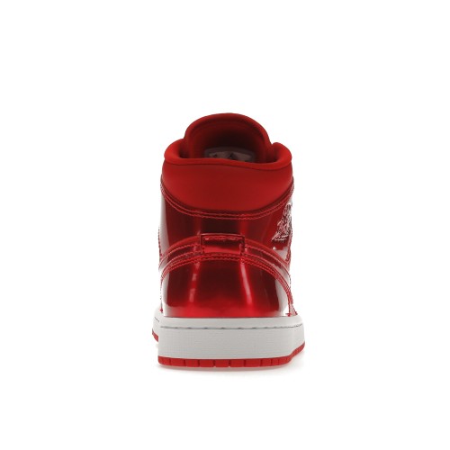 Кроссы Jordan 1 Mid SE Pomegranate (W) - женская сетка размеров
