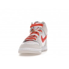 Женские кроссовки Nike Dunk High First Use White Sail Orange (W)