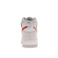 Женские кроссовки Nike Dunk High First Use White Sail Orange (W)
