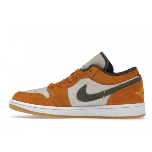 Кроссы Jordan 1 Low SE Light Curry - мужская сетка размеров