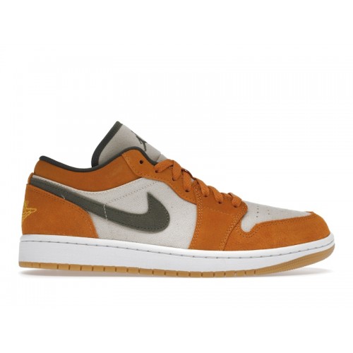 Кроссы Jordan 1 Low SE Light Curry - мужская сетка размеров