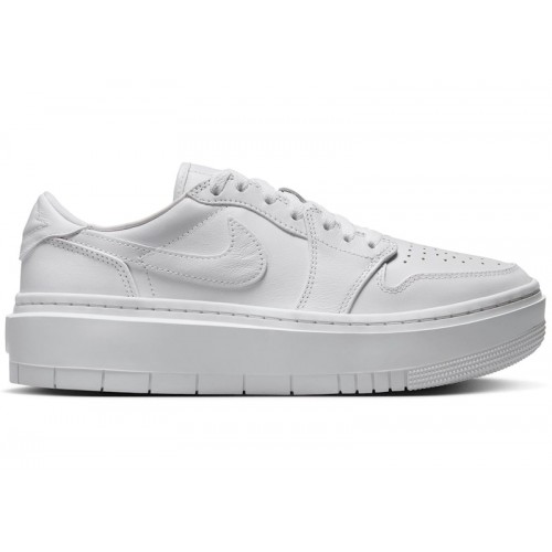Кроссы Jordan 1 Elevate Low Triple White (W) - женская сетка размеров