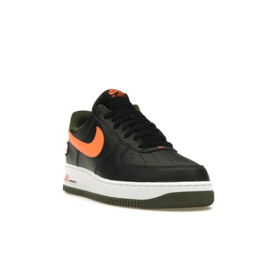 Кроссы Nike Air Force 1 Low Hoops Black University Gold - мужская сетка размеров
