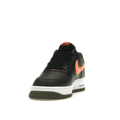 Кроссы Nike Air Force 1 Low Hoops Black University Gold - мужская сетка размеров