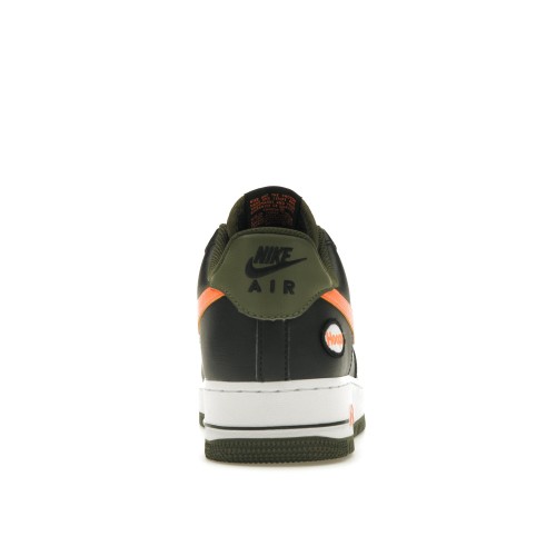 Кроссы Nike Air Force 1 Low Hoops Black University Gold - мужская сетка размеров