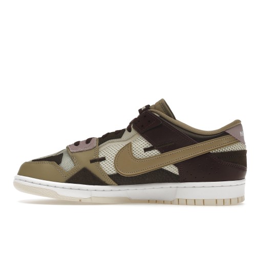Кроссы Nike Dunk Low Scrap Latte - мужская сетка размеров