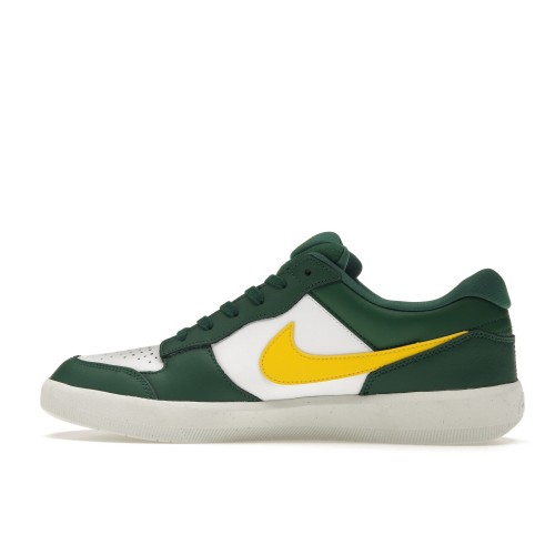 Кроссы Nike SB Force 58 Premium Gorge Green Tour Yellow - мужская сетка размеров