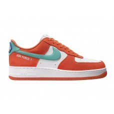 Кроссовки Nike Air Force 1 Low 07 LV8 Athletic Club White Orange