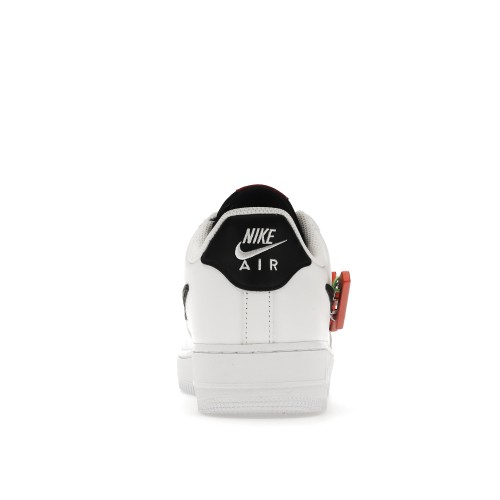 Кроссы Nike Air Force 1 Low Carabiner Swoosh Red - мужская сетка размеров