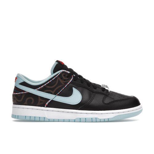 Кроссы Nike Dunk Low SE Barber Shop Black - мужская сетка размеров