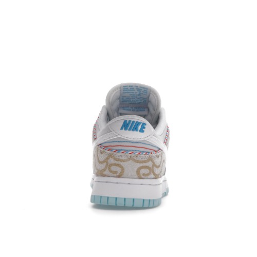 Кроссы Nike Dunk Low SE Barber Shop Grey - мужская сетка размеров