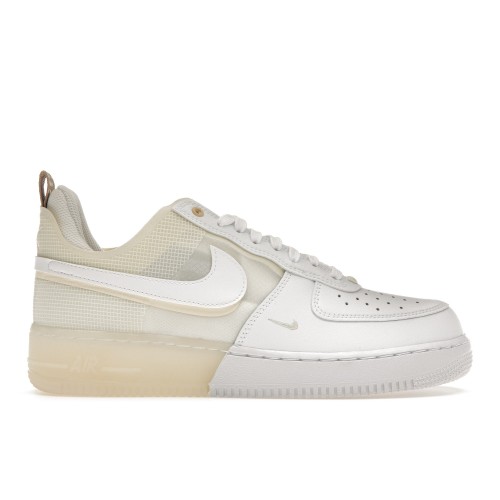 Кроссы Nike Air Force 1 React Coconut Milk - мужская сетка размеров