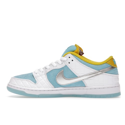 Кроссы Nike SB Dunk Low Pro FTC Lagoon Pulse (Regular Box) - мужская сетка размеров