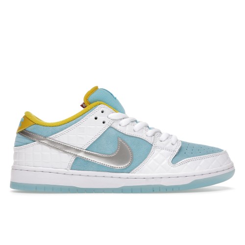 Кроссы Nike SB Dunk Low Pro FTC Lagoon Pulse (Regular Box) - мужская сетка размеров