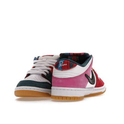 Кроссы Nike SB Dunk Low Pro QS Parra (Friends & Family) (2021) - мужская сетка размеров