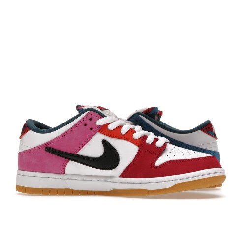 Кроссы Nike SB Dunk Low Pro QS Parra (Friends & Family) (2021) - мужская сетка размеров