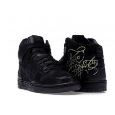 Кроссовки Nike SB Dunk High FAUST Black Gold